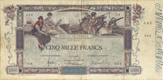 5000 francs oeuvre de flameng